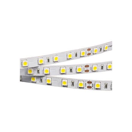 Светодиодная лента Arlight IP33 24V 14,4Вт/м 6000К RT 2-5000 2X(5060, 300 LED, LUX) (Открытый) (кратно 5)