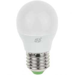 Светодиодная лампа ASD LED-MO-12/24V-PRO 7,5Вт 12-24В Е27 4000К 600Лм