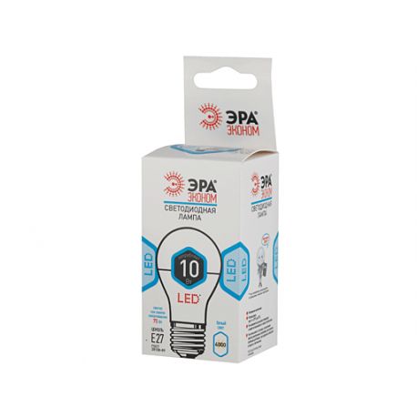 Светодиодная лампа ERA LED smd A60-10Вт-840-E27 ECO