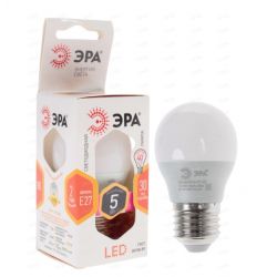 Светодиодная лампа ERA LED smd P45-5Вт-827-E27