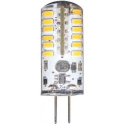 Светодиодная лампа Feron 12В 3Вт 2700K G4 230Лм 38*11мм LB-422 капсула силикон