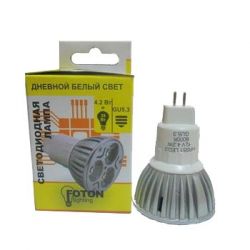 Светодиодная лампа Foton LED3 6Вт 230V GU5.3 2700/3000K WARM WHITE 545002HRS51