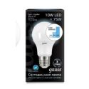 Светодиодная лампа Gauss LED A60 10Вт E27 4100K step dimmable