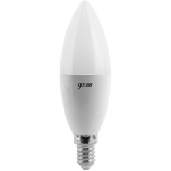 Светодиодная лампа Gauss LED Candle E14 6.5Вт 4100К 1/10/50