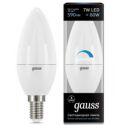 Светодиодная лампа Gauss LED Candle-dim E14 7Вт 4100К диммируемая