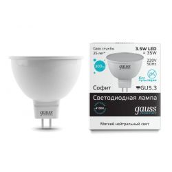 Светодиодная лампа Gauss LED Elementary MR16 GU5.3 3.5Вт 4100K