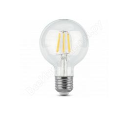 Светодиодная лампа Gauss LED Filament G95 E27 6Вт 2700K 1/20