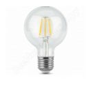 Светодиодная лампа Gauss LED Filament G95 E27 6Вт 2700K 1/20