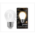 Светодиодная лампа Gauss LED Filament Globe OPAL E27 5Вт 2700K