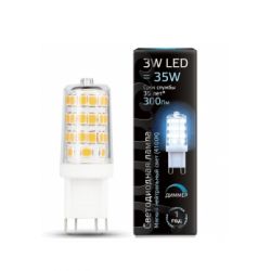 Светодиодная лампа Gauss LED G9 AC185-265V 3Вт 4100K диммируемая