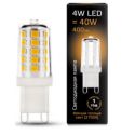 Светодиодная лампа Gauss LED G9 AC185-265V 4Вт 2700K керамика