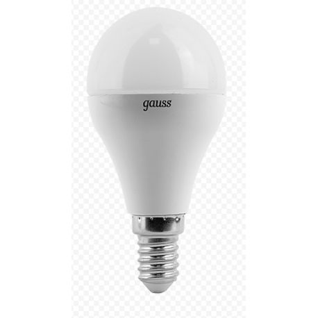 Светодиодная лампа Gauss LED Globe E14 6.5Вт 2700K/3000К 1/10/50