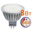 Светодиодная лампа Jazzway PLED- DIM JCDR 7Вт 3000K 500Lm GU5.3 230/50 .1035400