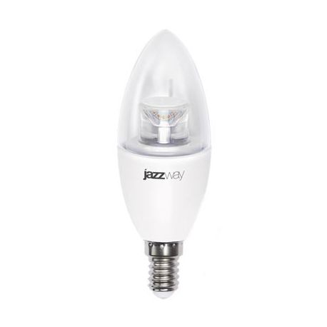 Светодиодная лампа Jazzway PLED-DIM C37 7Вт CLEAR 2700K 520 Lm E14 230/50 .1035349