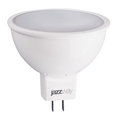 Светодиодная лампа Jazzway PLED-ECO-JCDR 5Вт 3000K 400Lm GU5.3 230V 50Hz