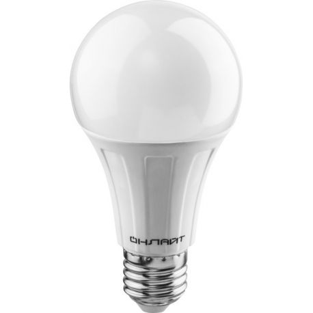 Светодиодная лампа ОНЛАЙТ OLL-A60-12-230-6.5K-E27 61 141