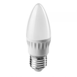 Светодиодная лампа ОНЛАЙТ ОLL-C37-6-230-2.7K-E27-FR 71 630