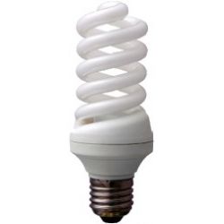 Компактная люминесцентная лампа Ecola Light Spiral 20Вт 220V E27 4100K 128*48
