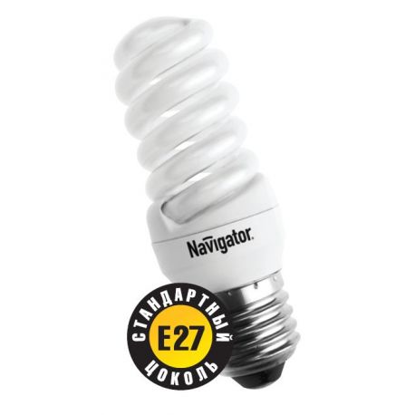 Компактная люминесцентная лампа Navigator NCL-SF10-15-827-E27 15Вт 94 286