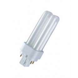 Компактная люминесцентная лампа OSRAM DULUX D/E 18W/840 G24Q-2