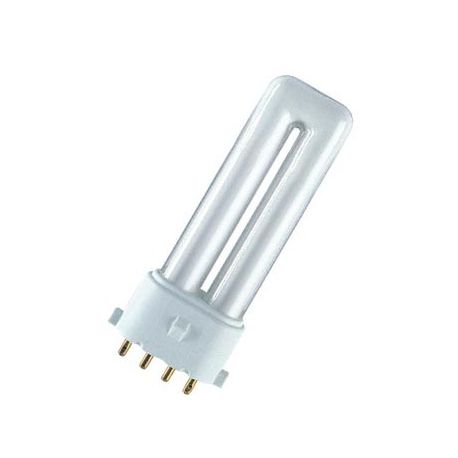 Компактная люминесцентная лампа OSRAM DULUX S/E 11W/827 2G7 для настольного светильника