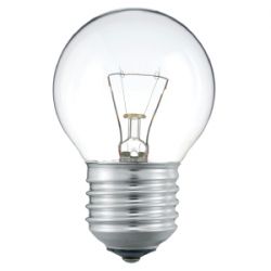 Стандартная лампа накаливания ERA ДШ 60-230-E27 -CL прозрачная шарик