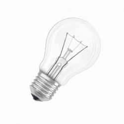 Стандартная лампа накаливания OSRAM CLAS A CL 25W 230V E27 прозрачная