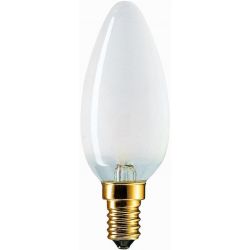 Стандартная лампа накаливания PHILIPS B35 40Вт E14 матовая