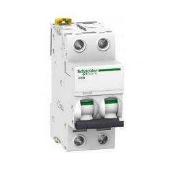 Выключатель автоматический 2П 10А характеристика B 6кА Schneider Electric iC60N A9F78210 (аналог Multi9 23572 , 24076 )