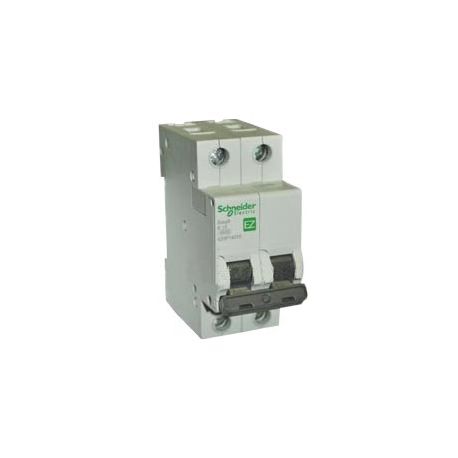 Выключатель автоматический 2П 25А характеристика B 4,5кА Schneider Electric Easy9 EZ9F14225