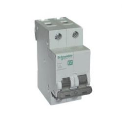 Выключатель автоматический 2П 25А характеристика C 4,5кА Schneider Electric Easy9 EZ9F34225