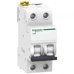 Выключатель автоматический 2П 50А характеристика C 6кА Schneider Electric Acti9 iK60 A9K24250