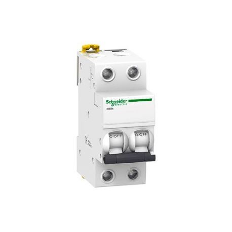 Выключатель автоматический 2П 63А характеристика C 6кА Schneider Electric Acti9 iK60 A9K24263