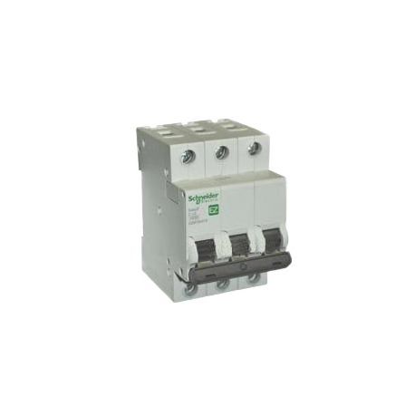 Выключатель автоматический 3П 10А характеристика C 4,5кА Schneider Electric Easy9 EZ9F34310