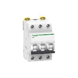 Выключатель автоматический 3П 16А характеристика B 6кА Schneider Electric iC60N A9F78316 (аналог Multi9 23589 , 24090 )