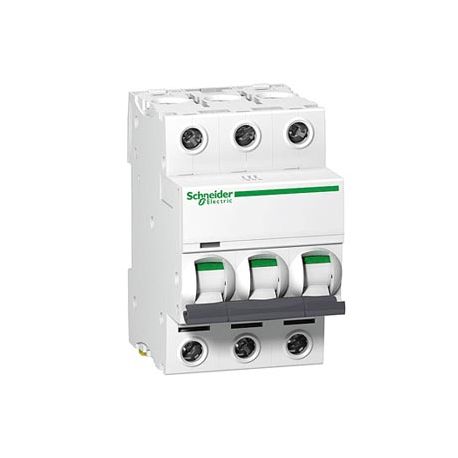 Выключатель автоматический 3П 16А характеристика C 15кА Schneider Electric Acti9 iC60L A9F94316 (аналог Multi9 25437)